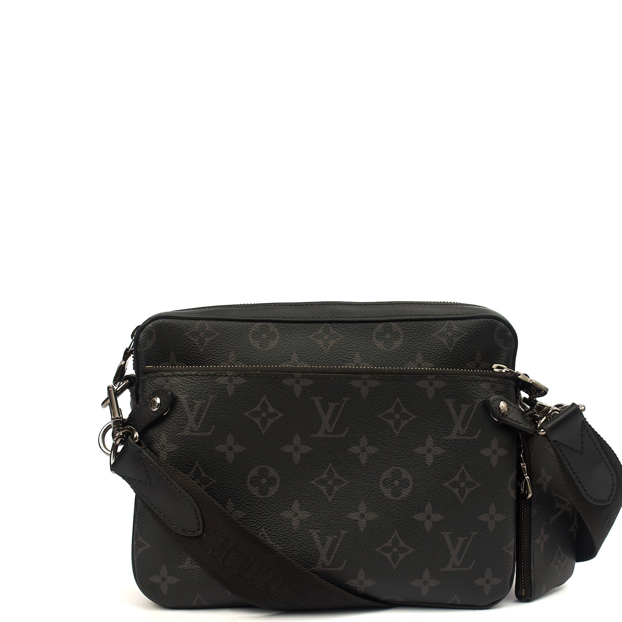 Louis Vuitton Cross Body Trio Messenger in Monogram Eclipse, Canvas — Alternate View 13