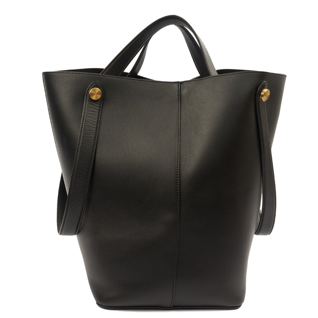 Mulberry Tote Kite Tote in Black, Leather — Top View