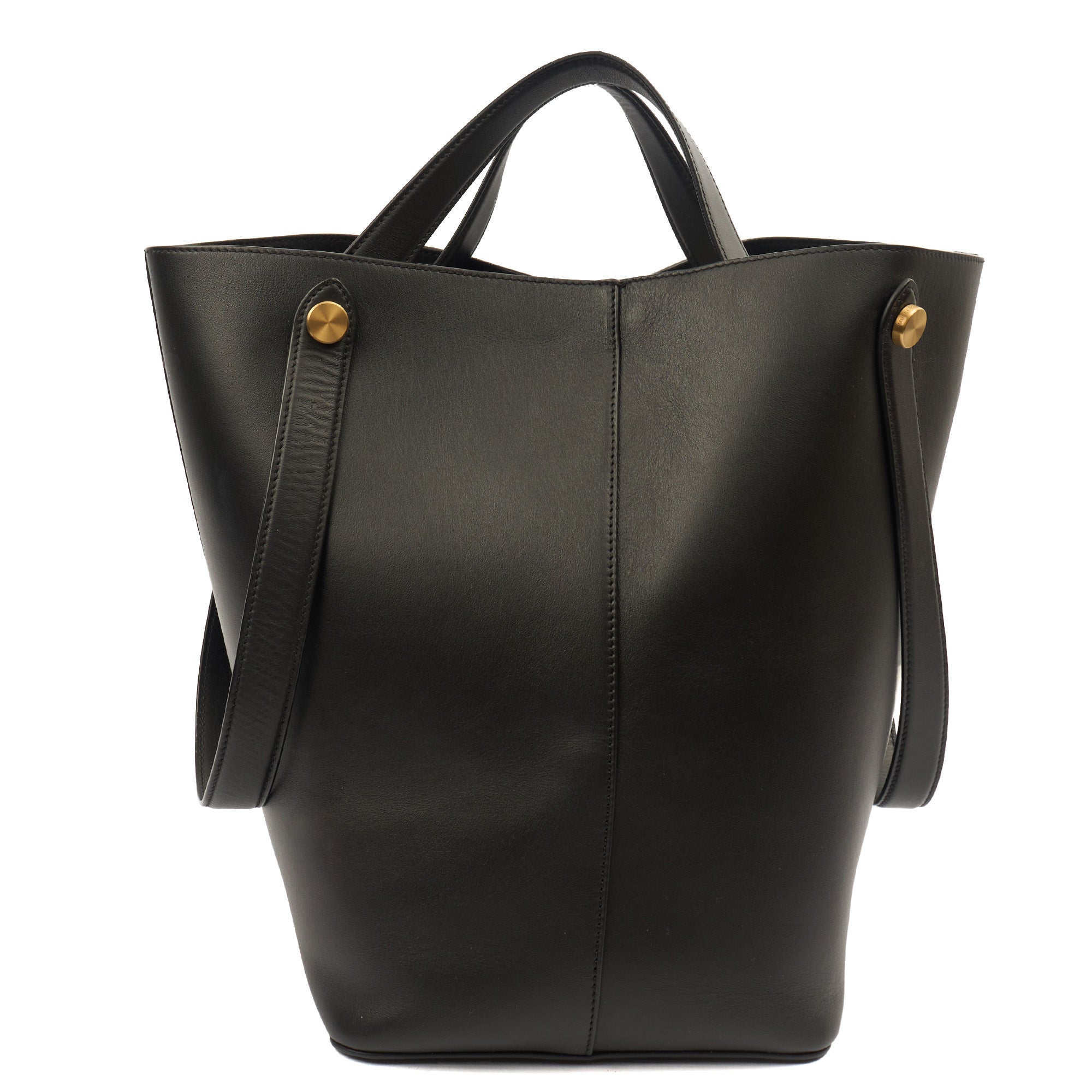 Mulberry Tote Kite Tote in Black, Leather — Top View