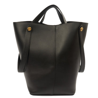Mulberry Tote Kite Tote in Black, Leather — Top View