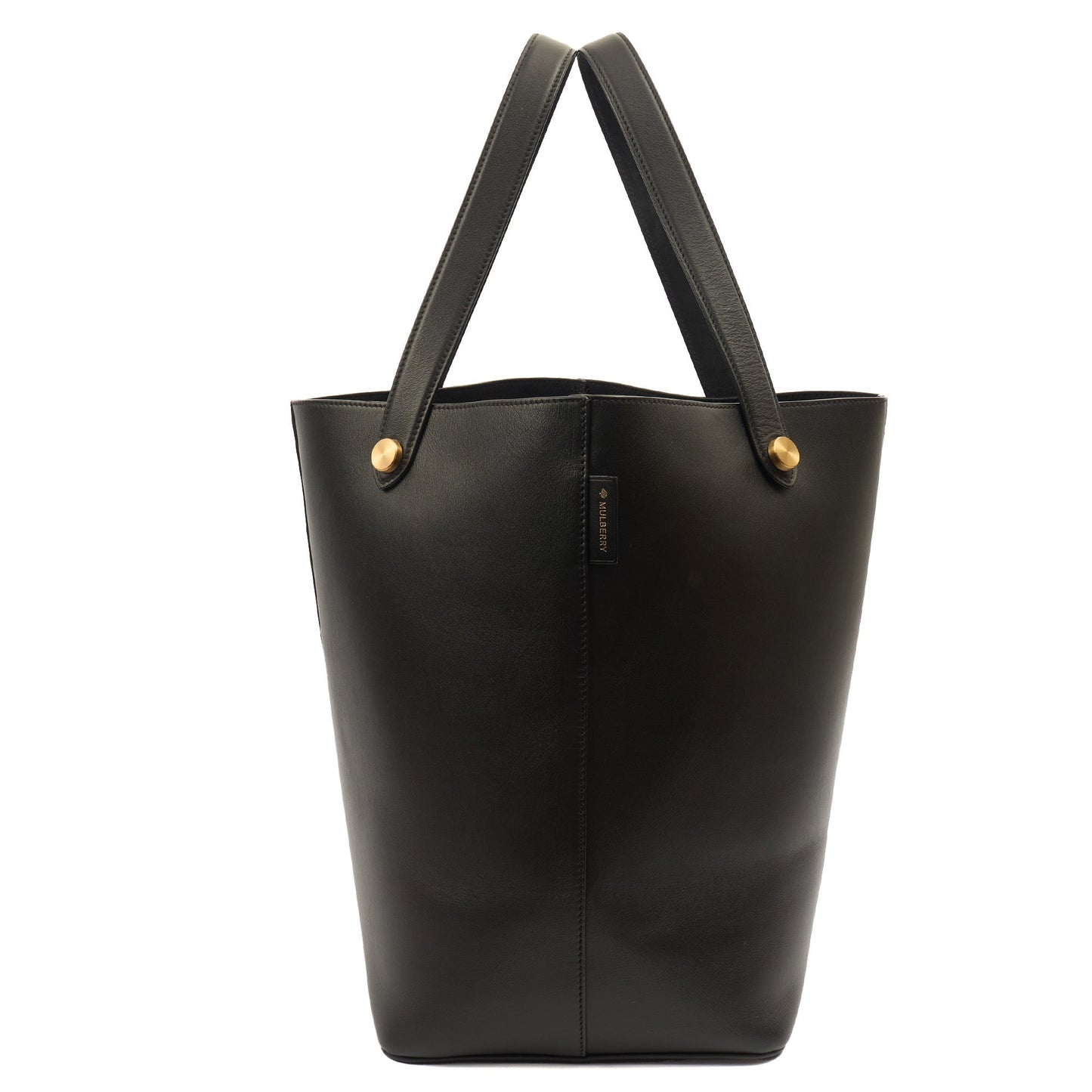 Mulberry Tote Kite Tote in Black, Leather — Lifestyle View