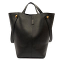 Mulberry Tote Kite Tote in Black, Leather — Front View
