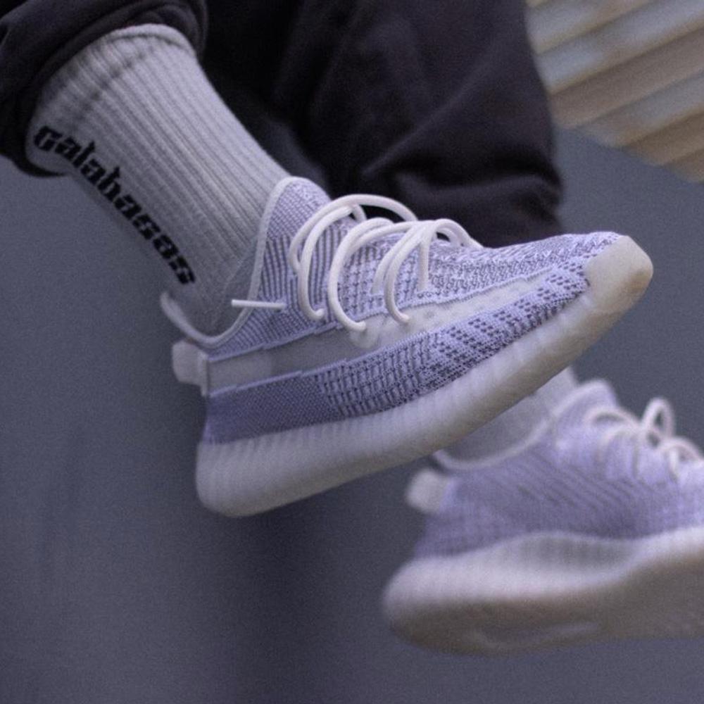 adidas Yeezy Boost 350 V2 Static Non-Reflective — 3 UK | 35.5 EU — Lifestyle View