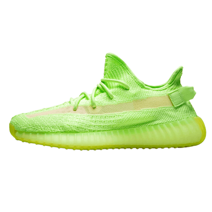 Yeezy Boost 350 V2 'Glow In The Dark' Green — UK 3.5 | EU 36 | US 4 — Front View