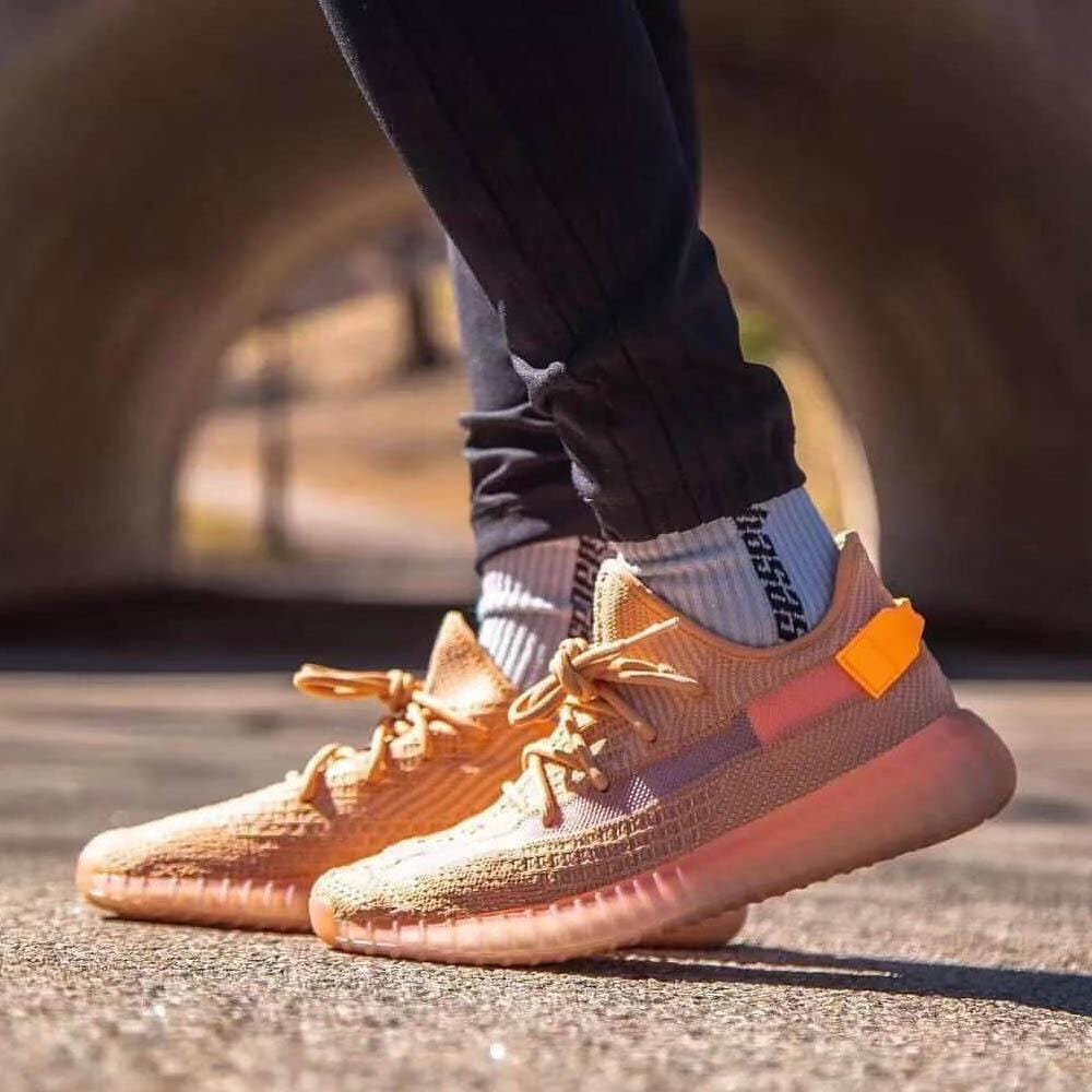 Adidas Yeezy Boost 350 V2 Clay — UK 3.5 | EU 36 | US 4 — Alternate View 7