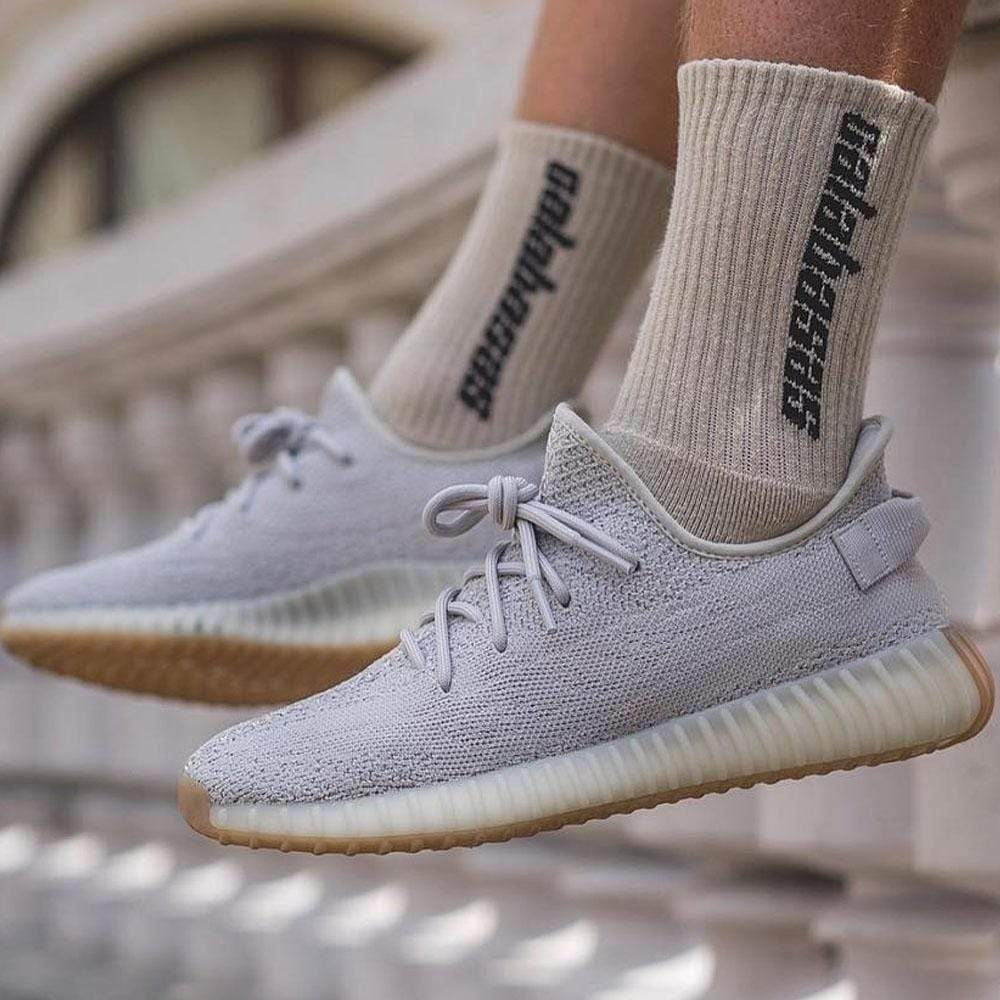 Adidas Yeezy Boost 350 V2 Sesame — 3 UK | 35.5 EU — Lifestyle View