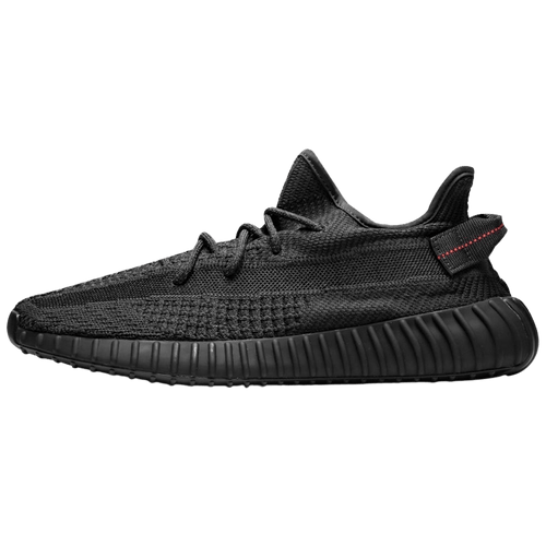 adidas Yeezy Boost 350 V2 Static Black Non-Reflective — 3 UK | 35.5 EU — Front View