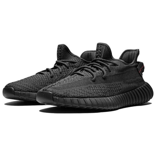 adidas Yeezy Boost 350 V2 Static Black Non-Reflective — 3 UK | 35.5 EU — Side View