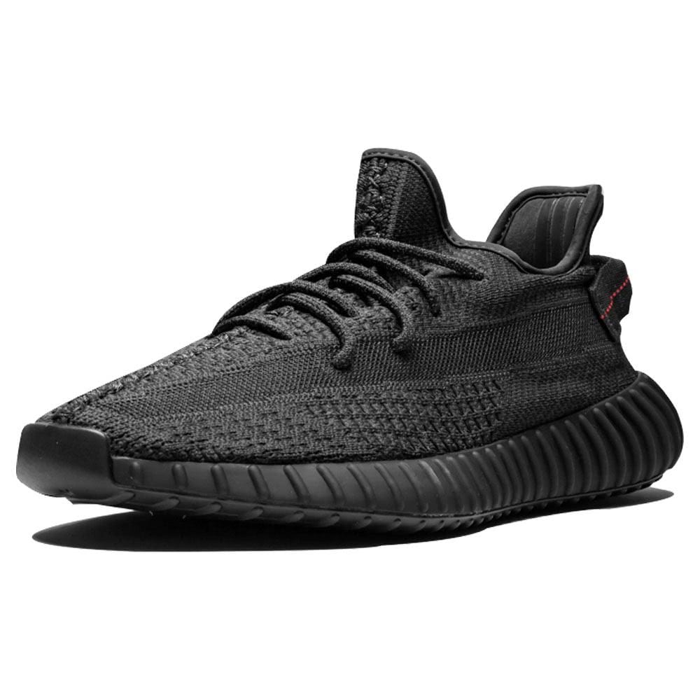 adidas Yeezy Boost 350 V2 Static Black Non-Reflective — 3 UK | 35.5 EU — Top View