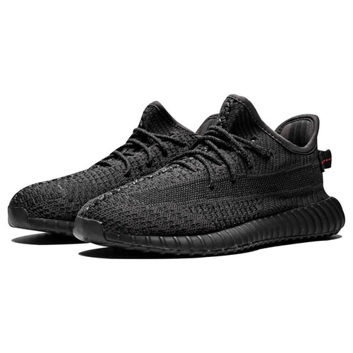 Adidas Yeezy Boost 350 V2 Kids 'Black Non-Reflective' — UK 10k | EU 28 | US 10.5k — Side View
