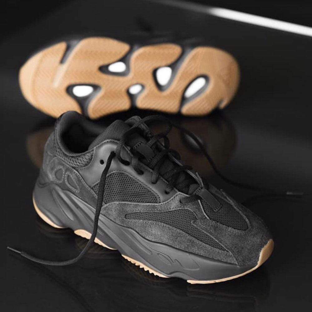 Adidas Yeezy Boost 700 Utility Black — 3 UK | 35.5 EU — Lifestyle View