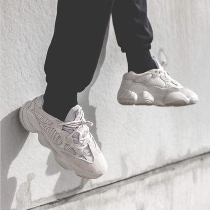 Adidas Yeezy 500 'Bone White' — UK 3.5 | EU 36 | US 4 — Lifestyle View