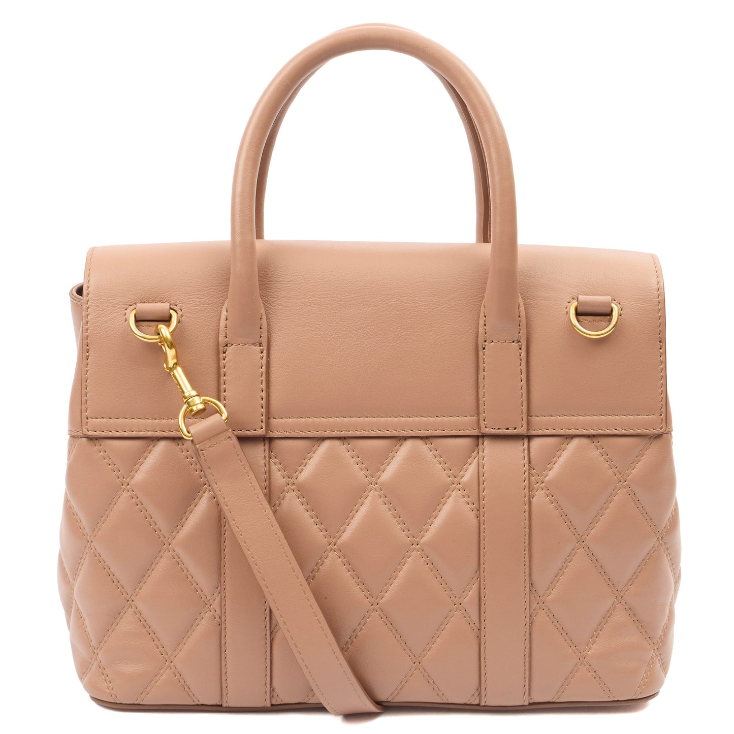 Mulberry Tote Bayswater Backpack in Dark Blush, Calfskin Leather — Alternate View 9