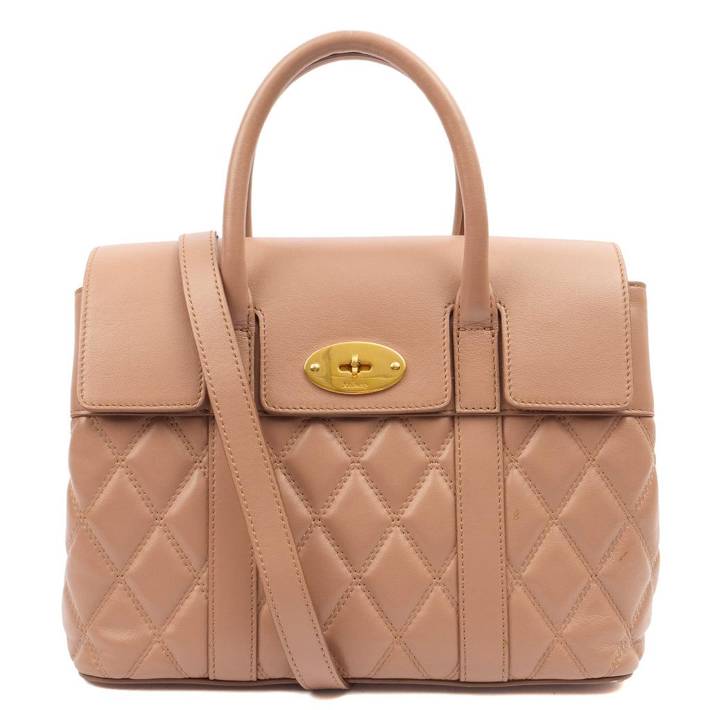 Mulberry Tote Bayswater Backpack in Dark Blush, Calfskin Leather — Alternate View 7