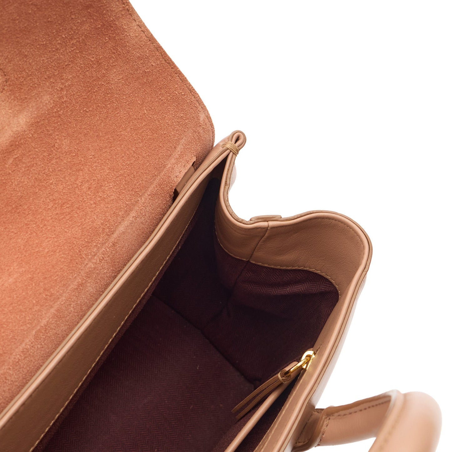 Mulberry Tote Bayswater Backpack in Dark Blush, Calfskin Leather — Alternate View 11