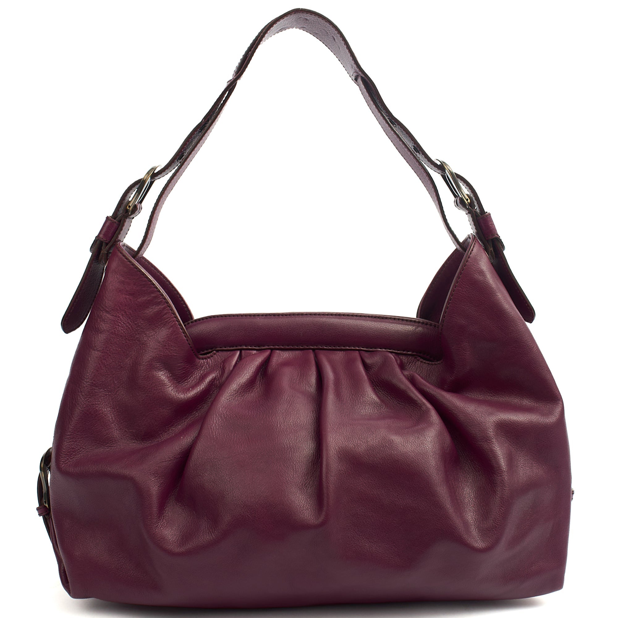 Fendi Tote Shoulder Bag in Purple, Leather — Alternate View 10
