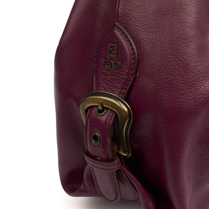 Fendi Tote Shoulder Bag in Purple, Leather — Alternate View 19