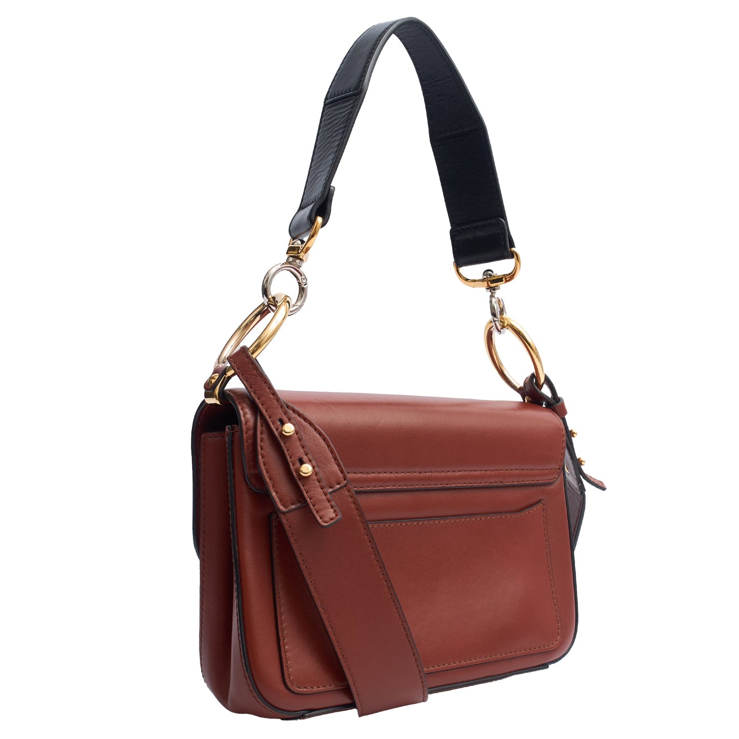 Chloe Cross Body Chloe C - Small in Red, Calfskin Leather — Alternate View 8