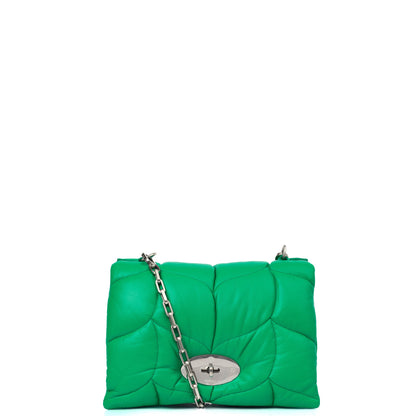 Mulberry Cross Body Little Softie in Lawn Green, Leather — Alternate View 8