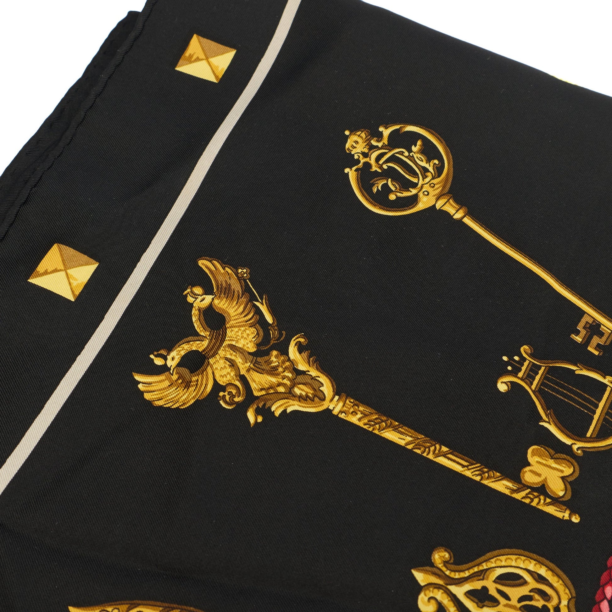 Hermes Scarf in Multi, Fabric — Lifestyle View