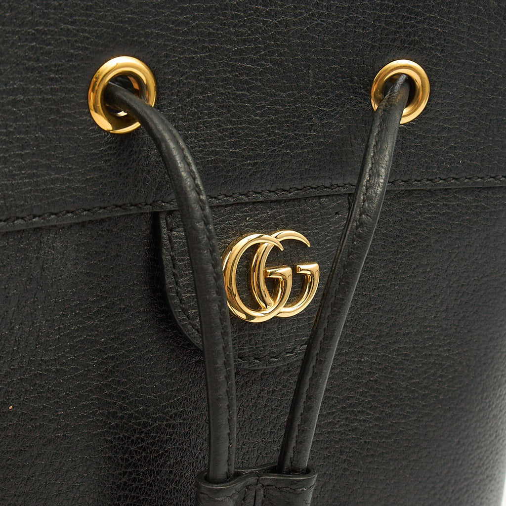 Gucci Bucket Bag Ophidia Bucket Bag in Black, Leather — Detail View