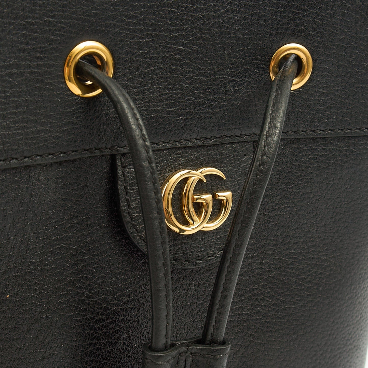 Gucci Bucket Bag Ophidia Bucket Bag in Black, Leather — Detail View