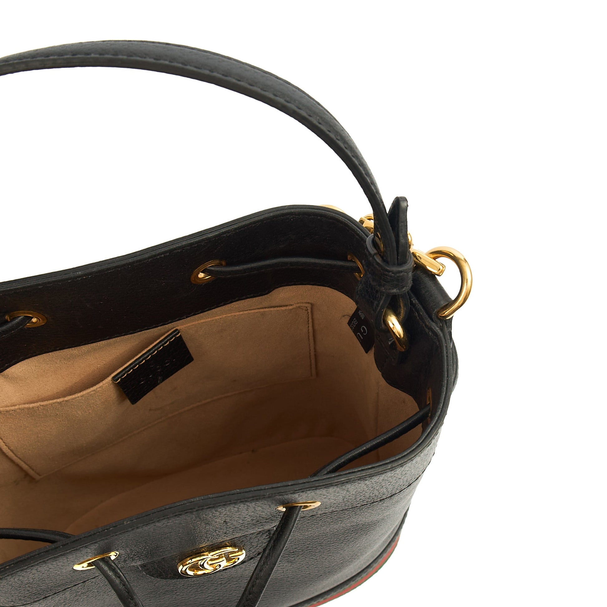 Gucci Bucket Bag Ophidia Bucket Bag in Black, Leather — Alternate View 7