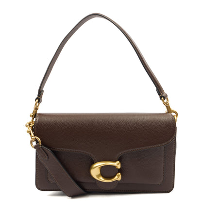 Coach Cross Body Tabby 26 in Brown, Leather — Front View