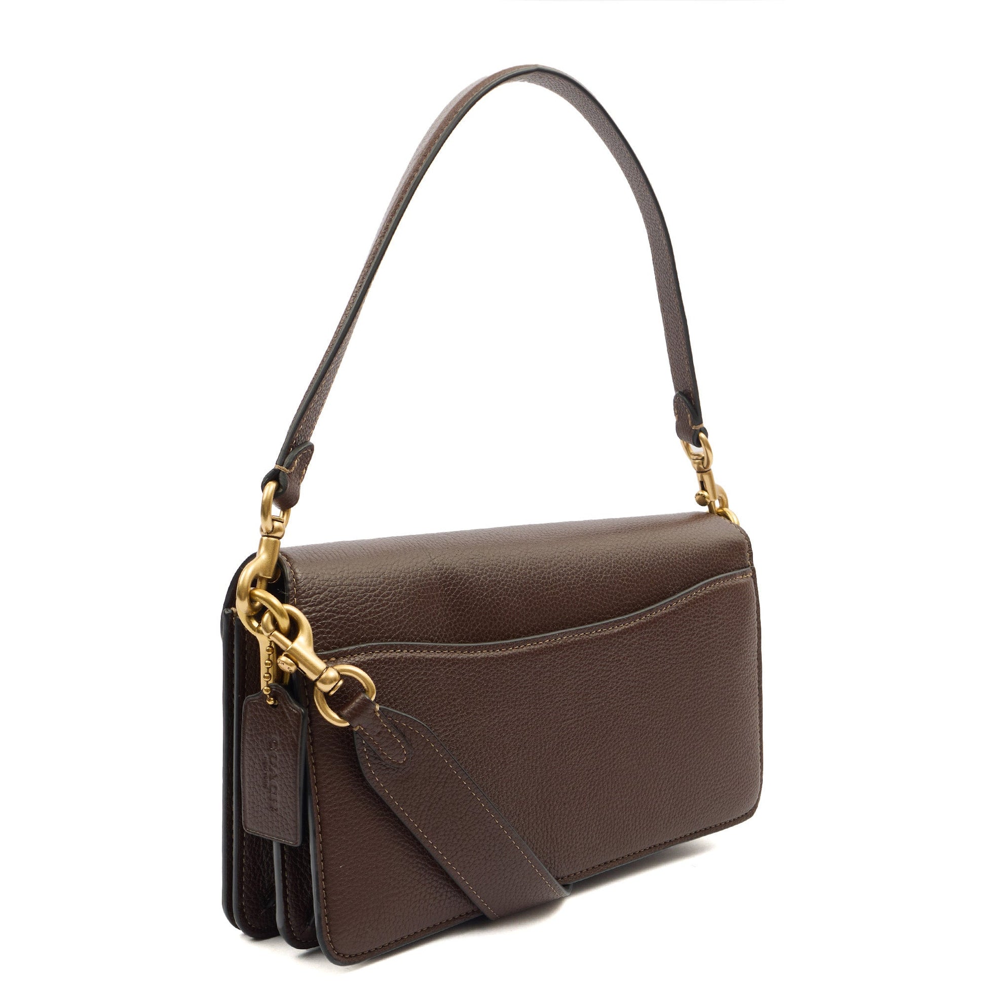 Coach Cross Body Tabby 26 in Brown, Leather — Side View