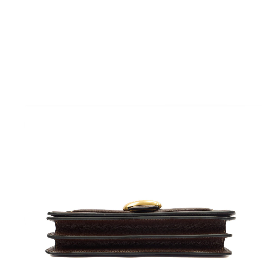 Coach Cross Body Tabby 26 in Brown, Leather — Top View