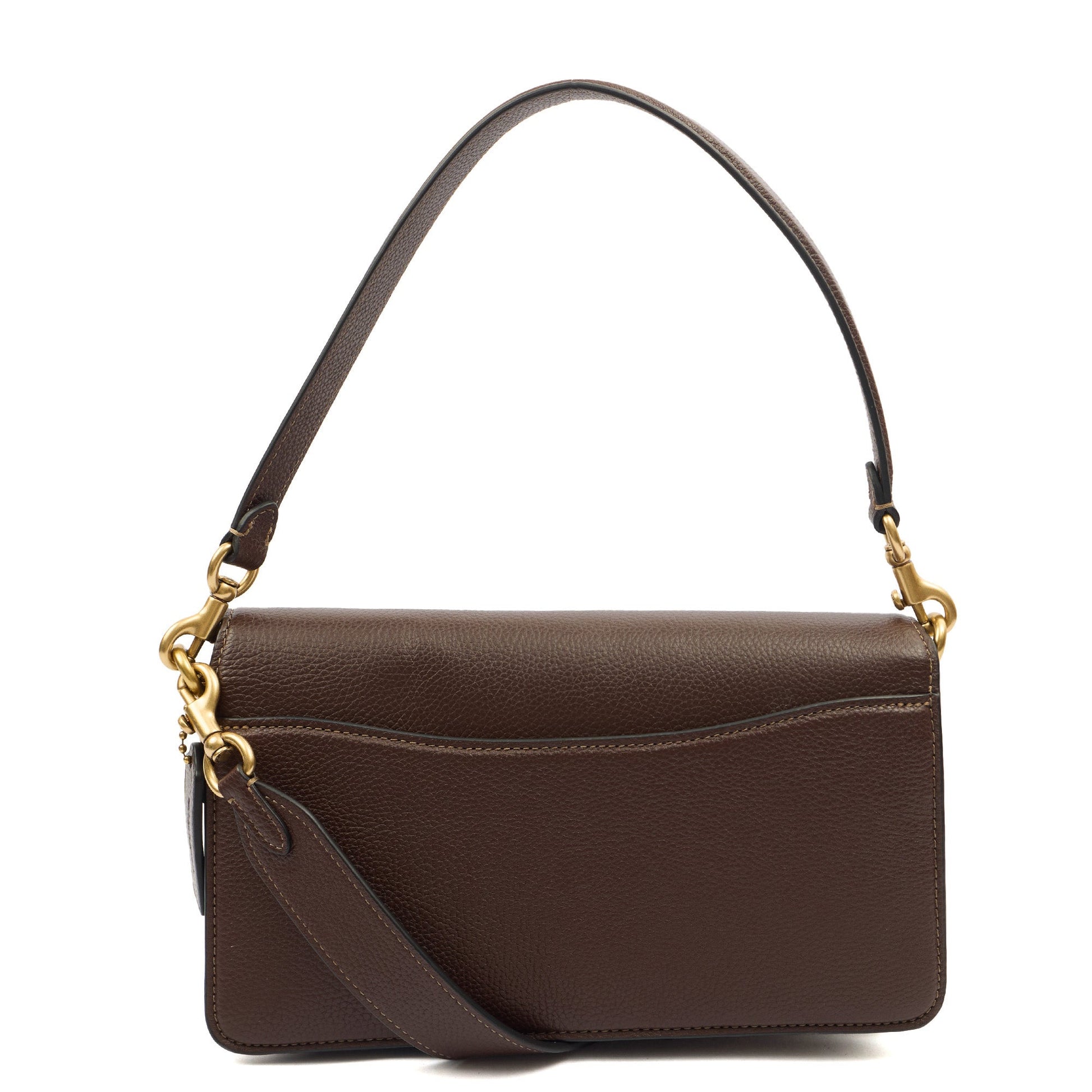 Coach Cross Body Tabby 26 in Brown, Leather — Back View