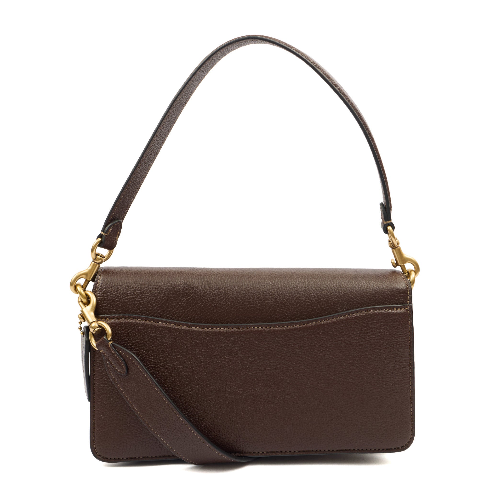Coach Cross Body Tabby 26 in Brown, Leather — Back View