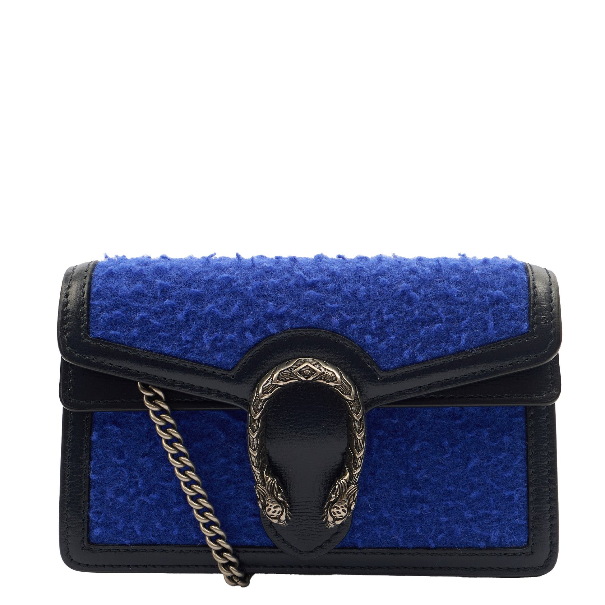 Gucci Cross Body Dionysus - Mini in Blue, Fabric — Alternate View 8