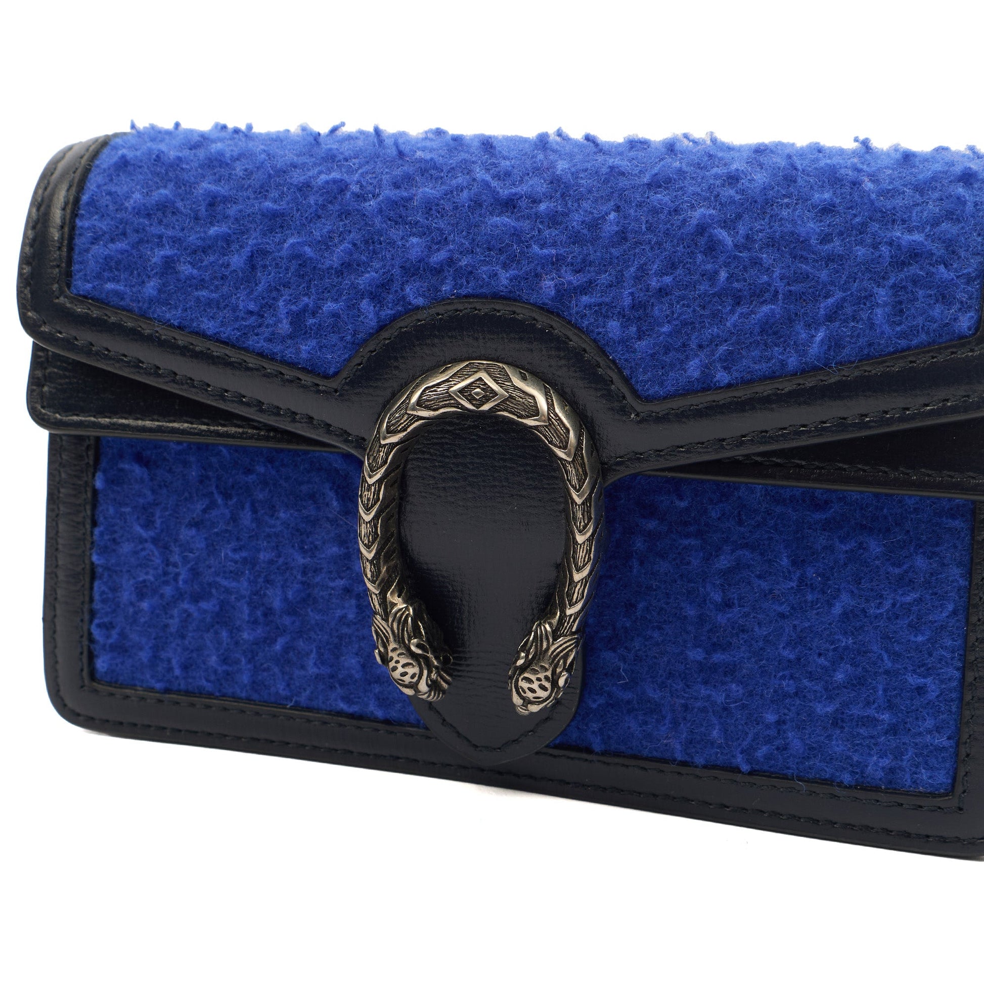 Gucci Cross Body Dionysus - Mini in Blue, Fabric — Alternate View 12