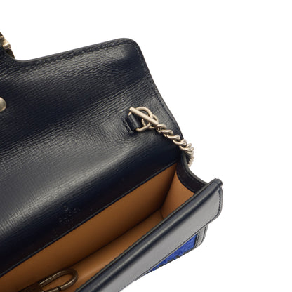 Gucci Cross Body Dionysus - Mini in Blue, Fabric — Alternate View 14