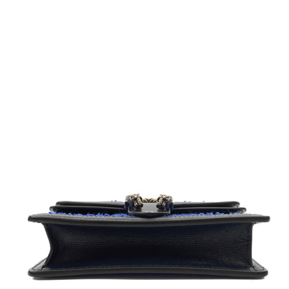 Gucci Cross Body Dionysus - Mini in Blue, Fabric — Alternate View 11