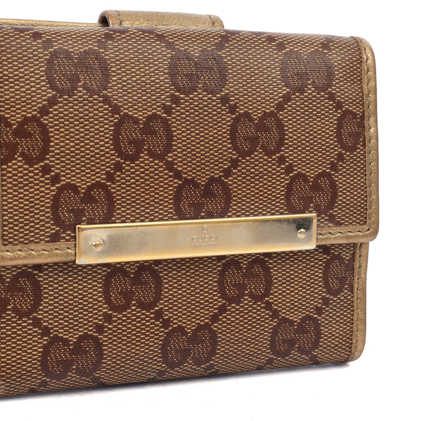 Gucci Wallet Wallet in GG Supreme, Leather — Lifestyle View