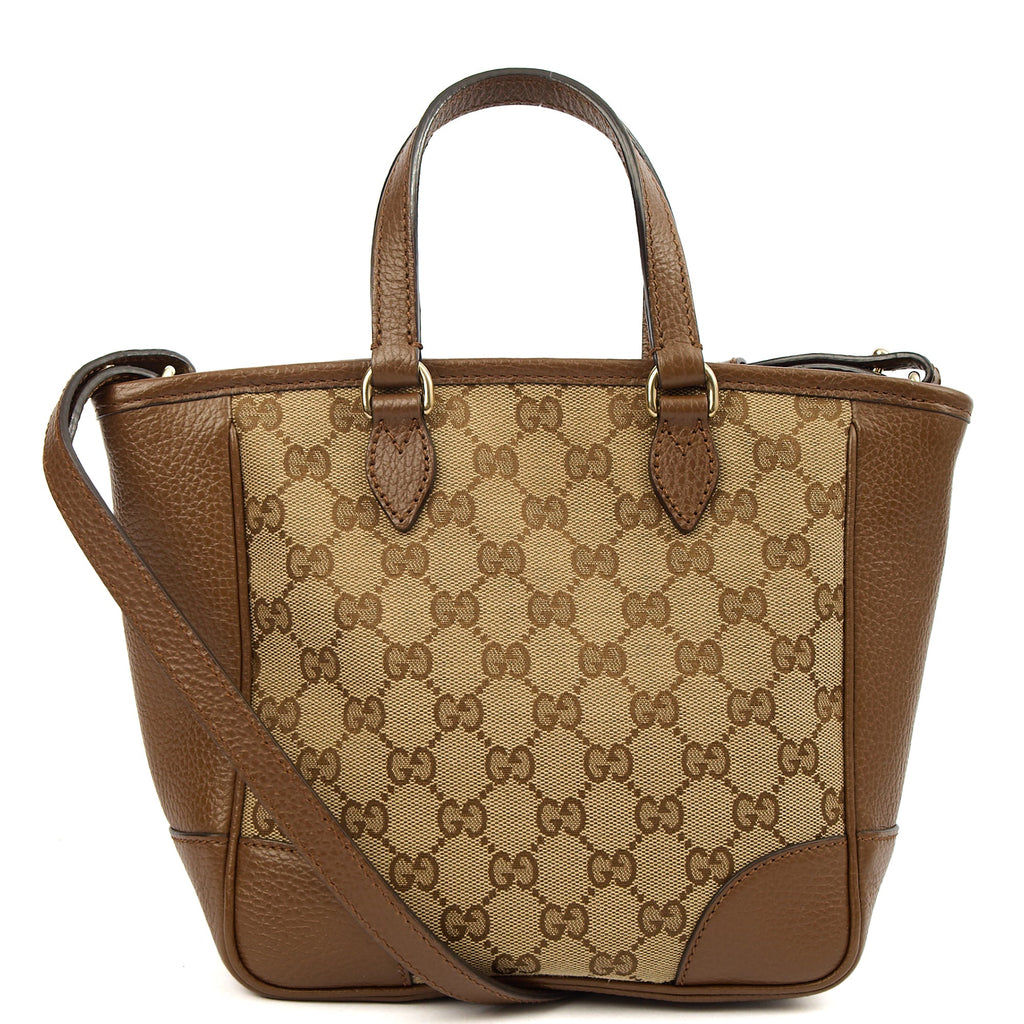 Gucci Tote Tote in GG Supreme, GG Canvas — Top View