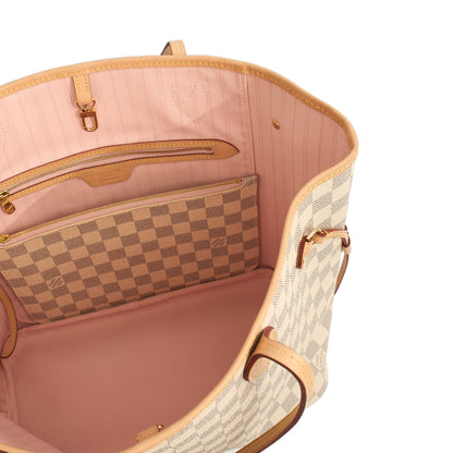 Louis Vuitton Tote Neverfull MM in Damier Ebene, Canvas — Alternate View 8