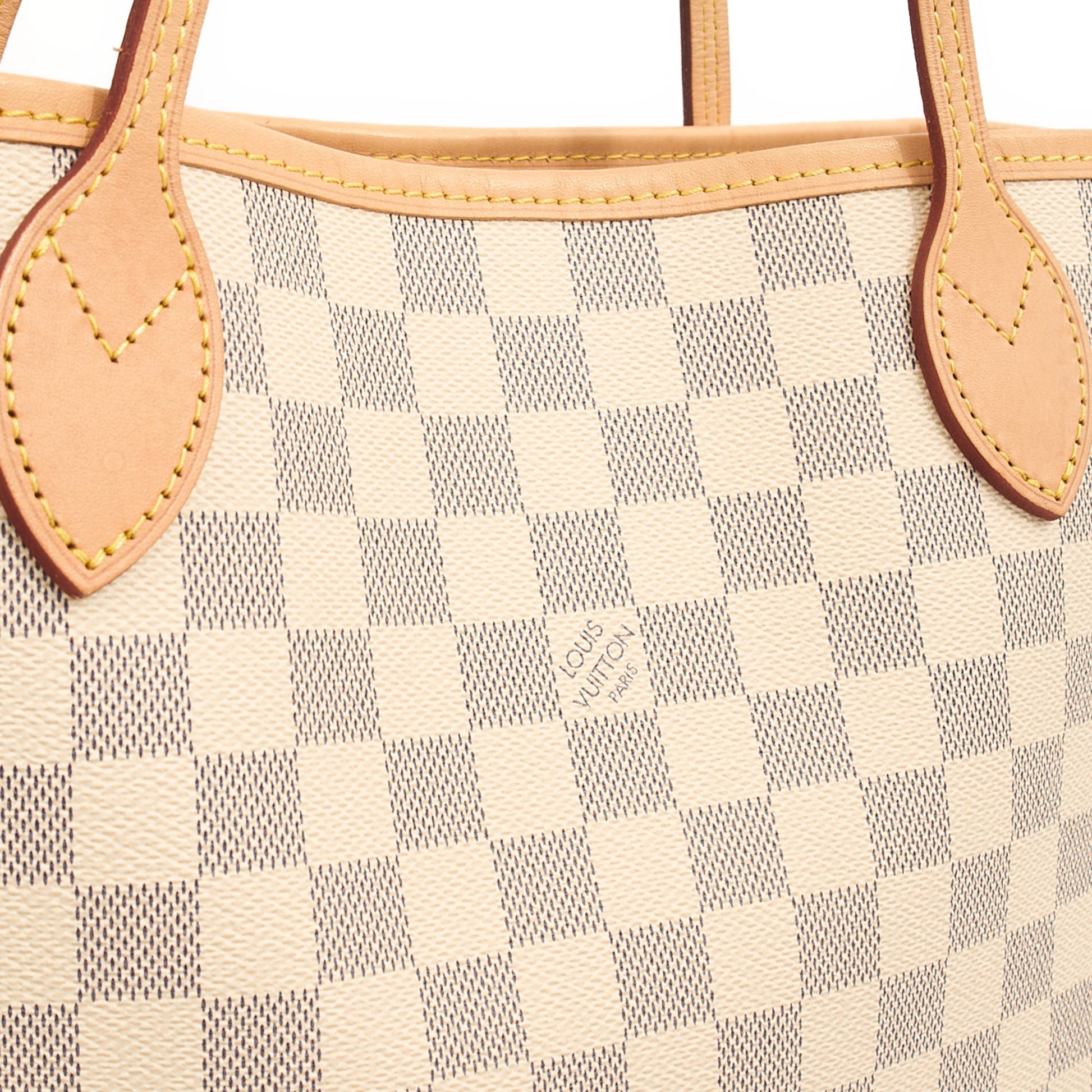 Louis Vuitton Tote Neverfull MM in Damier Ebene, Canvas — Alternate View 7