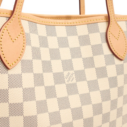 Louis Vuitton Tote Neverfull MM in Damier Ebene, Canvas — Alternate View 7