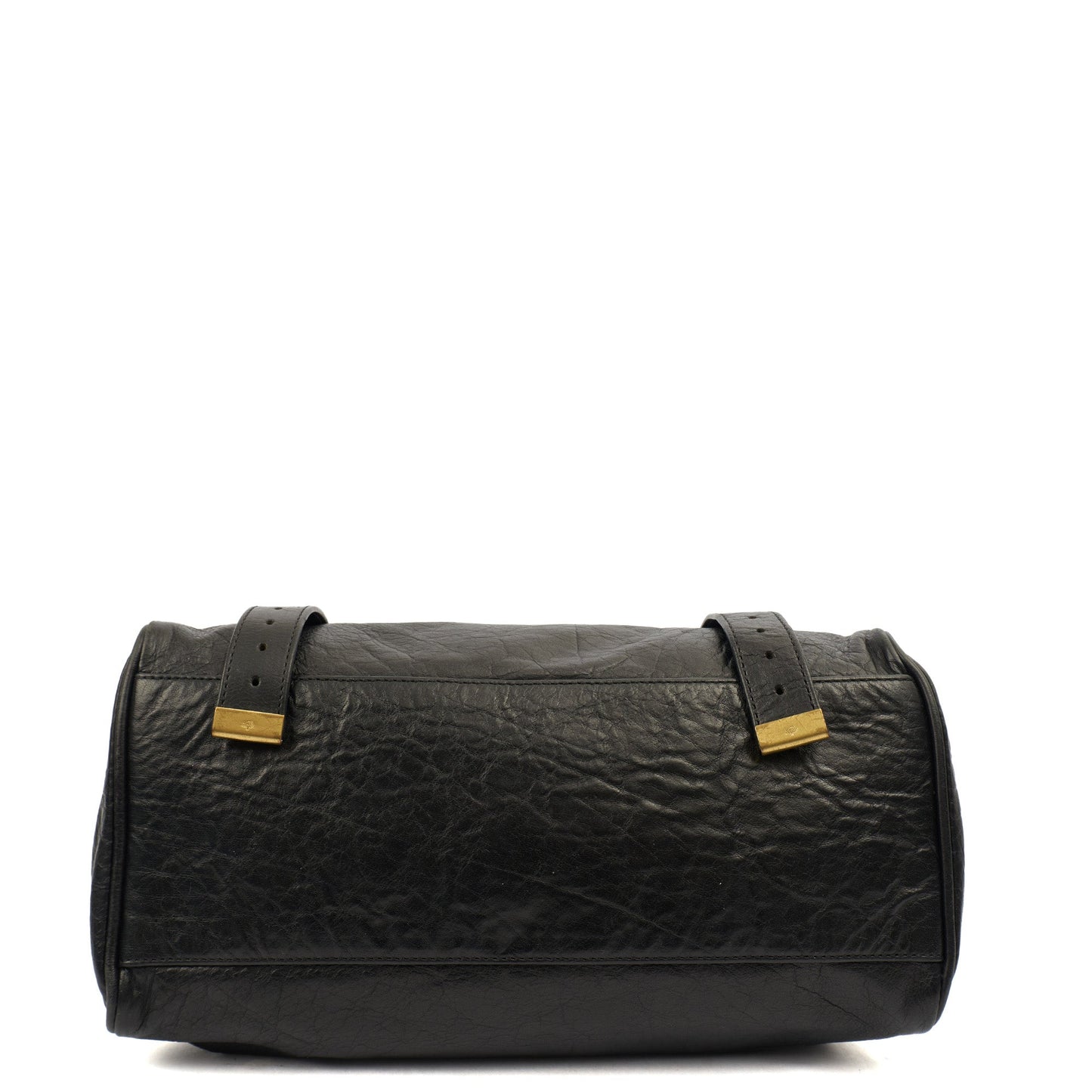 Mulberry Satchel Alexa in Black, Leather — Detail View