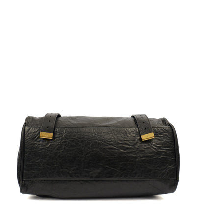 Mulberry Satchel Alexa in Black, Leather — Detail View