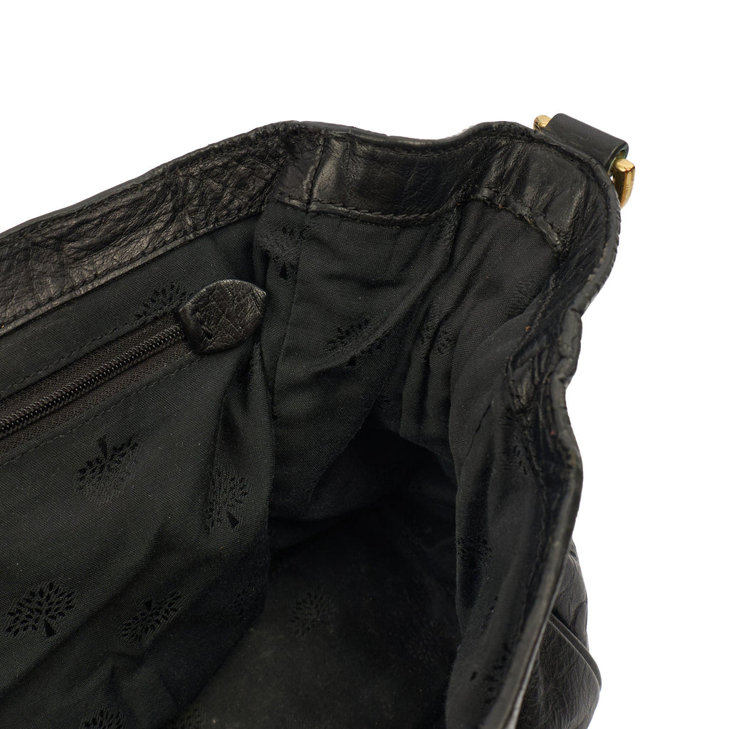 Mulberry Satchel Alexa in Black, Leather — Alternate View 7