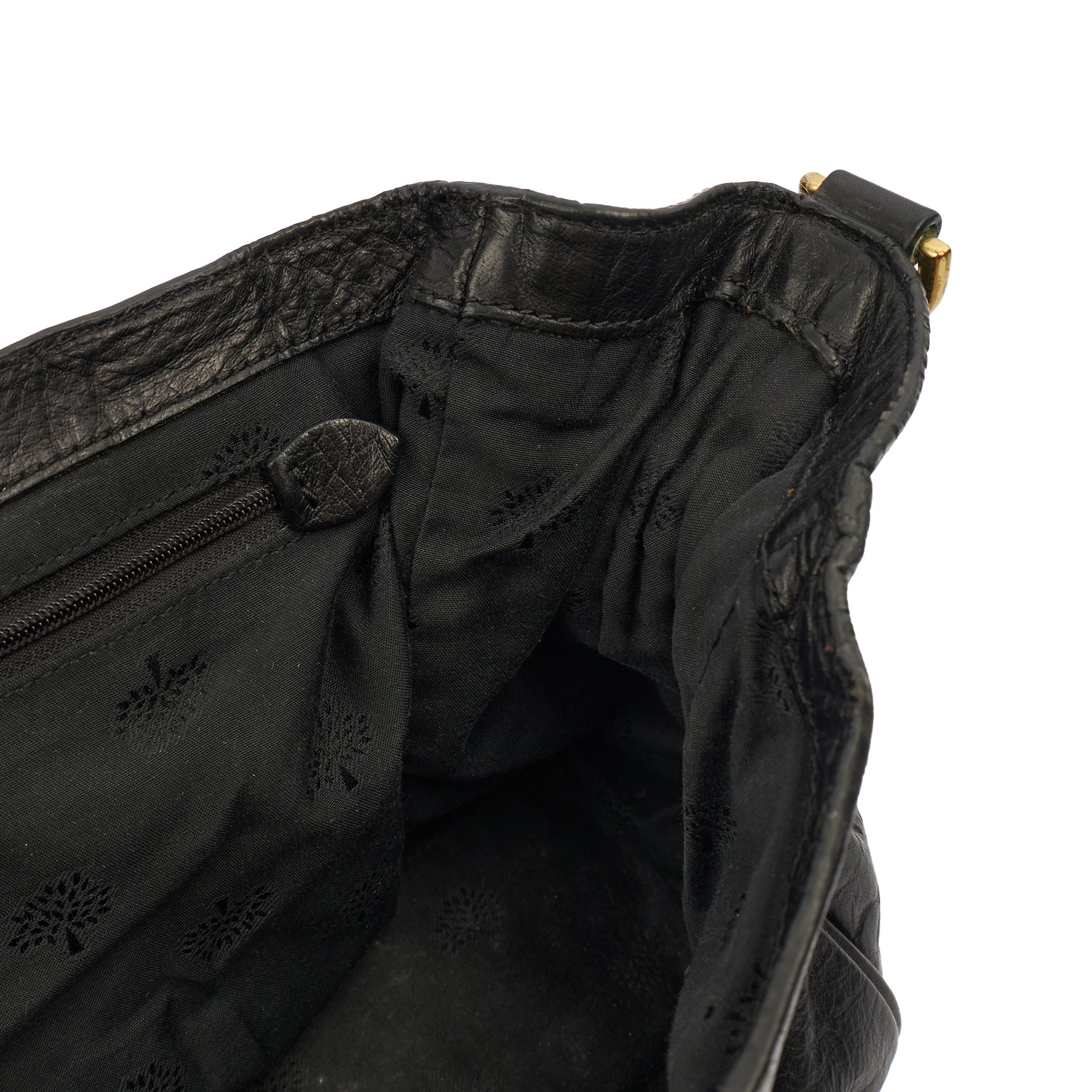 Mulberry Satchel Alexa in Black, Leather — Alternate View 7