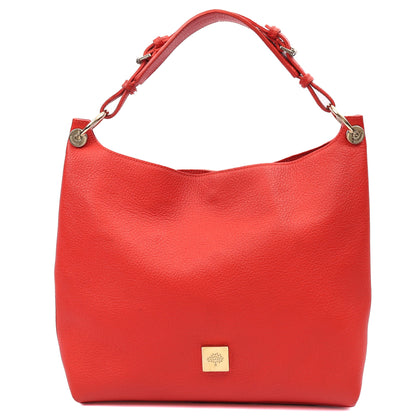 Mulberry Shoulder Bag Freya in Fiery Red, Calfskin Leather — Alternate View 8