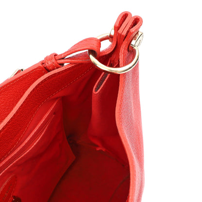 Mulberry Shoulder Bag Freya in Fiery Red, Calfskin Leather — Alternate View 7