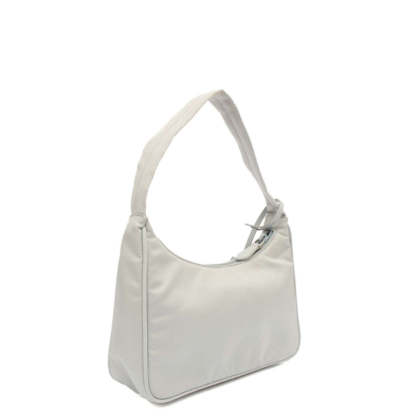 Prada Shoulder Bag Re-Edition 2005 Bag in Blue, Nylon — Alternate View 9