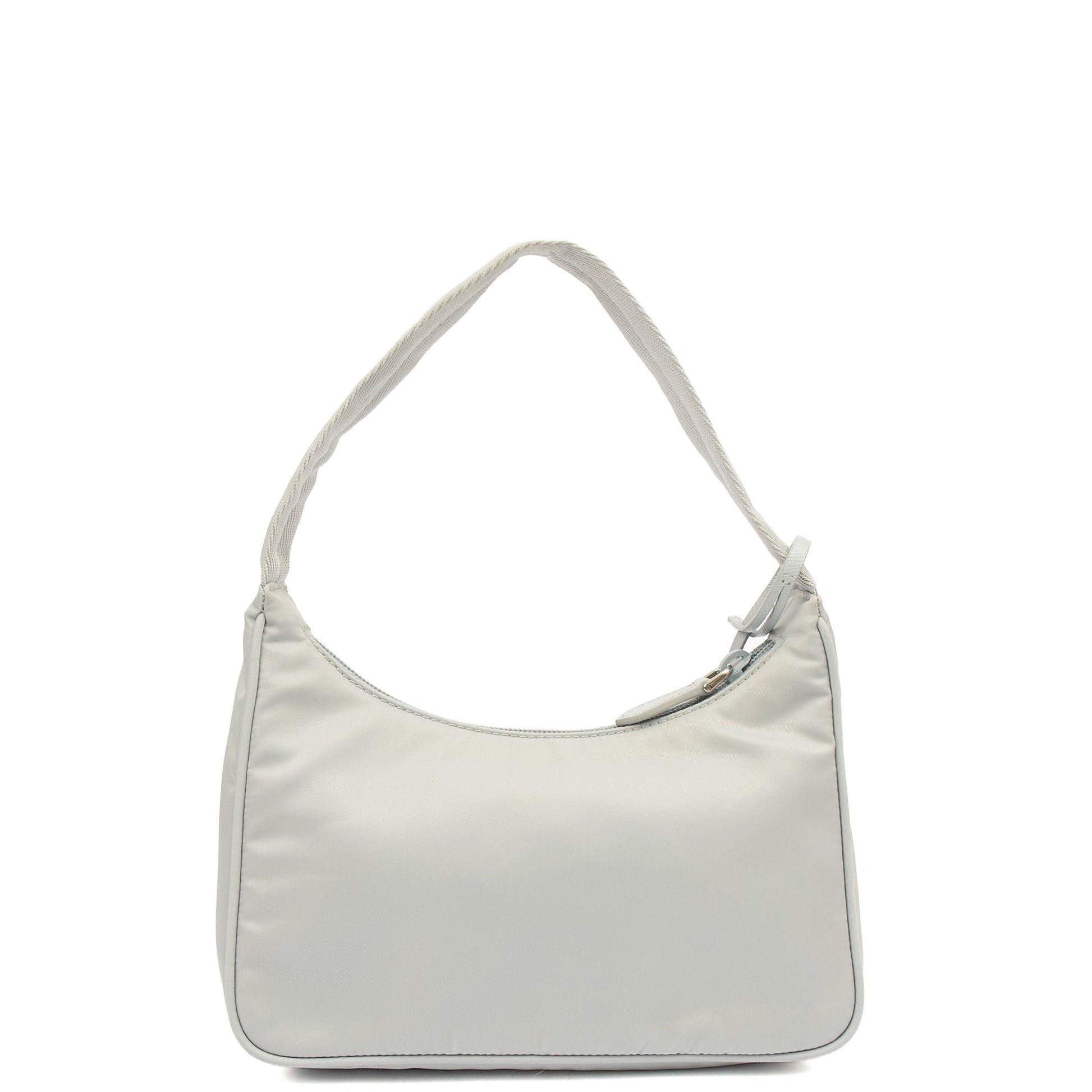 Prada Shoulder Bag Re-Edition 2005 Bag in Blue, Nylon — Back View