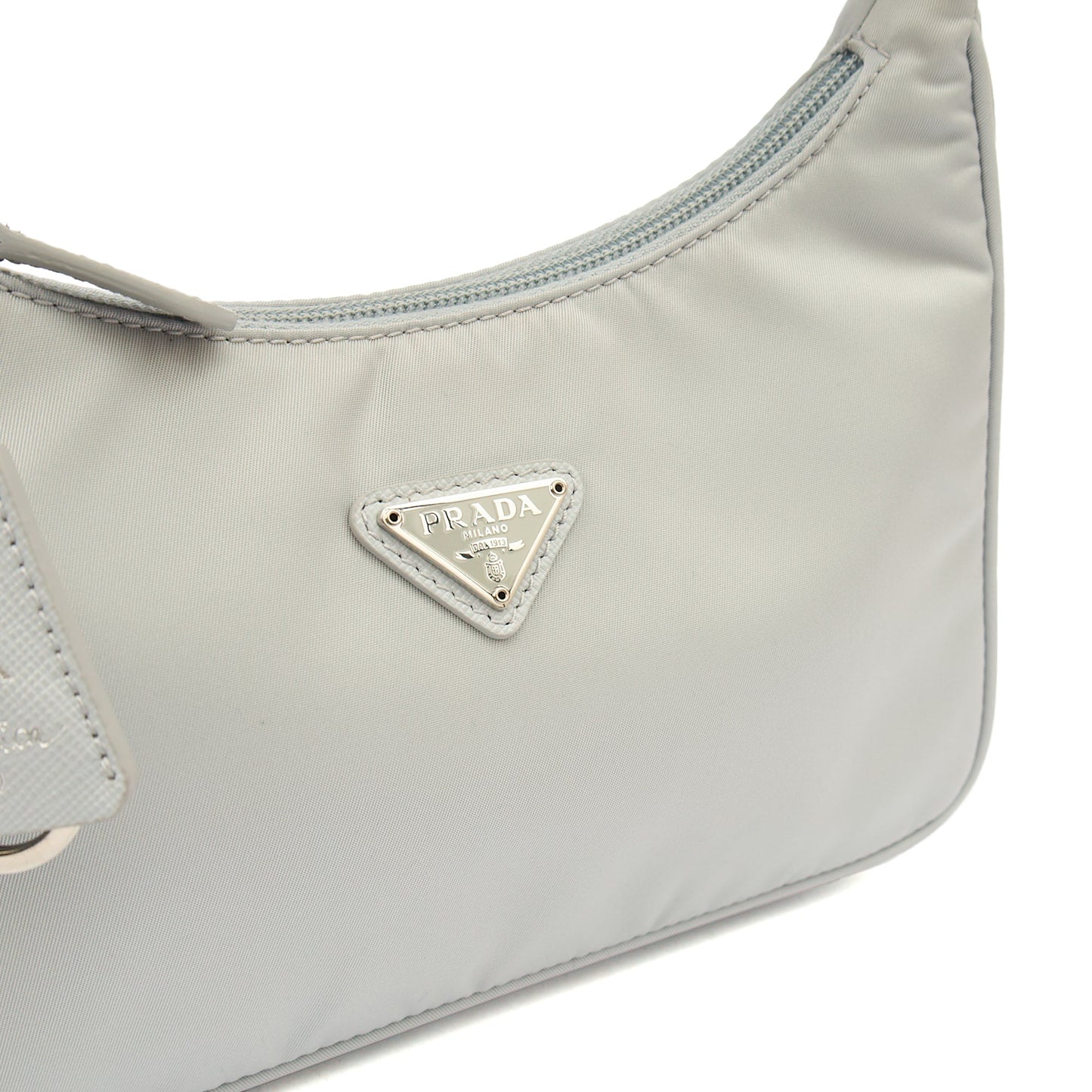 Prada Shoulder Bag Re-Edition 2005 Bag in Blue, Nylon — Alternate View 13